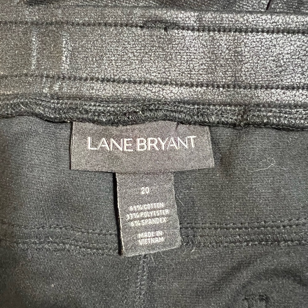 Lane Bryant Black Straight Leg Pants - Picture 4 of 4